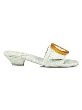 NEW IN BOX Cult Gaia Nelly Sandal in Mint Multi Size 37